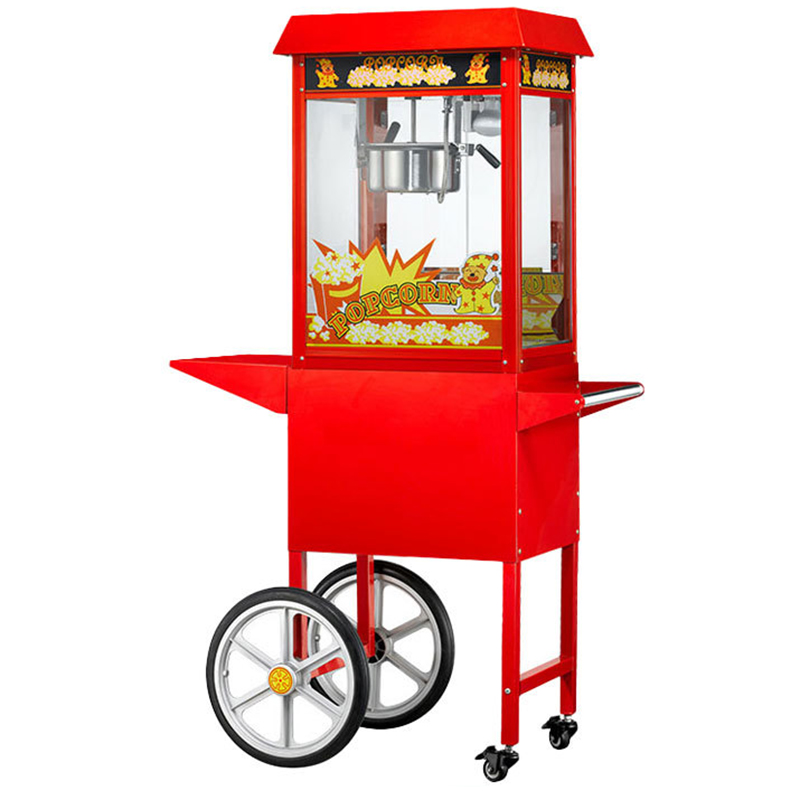 Commercial Popcorn Machine - Commercial Popcorn Making Machine With Cart