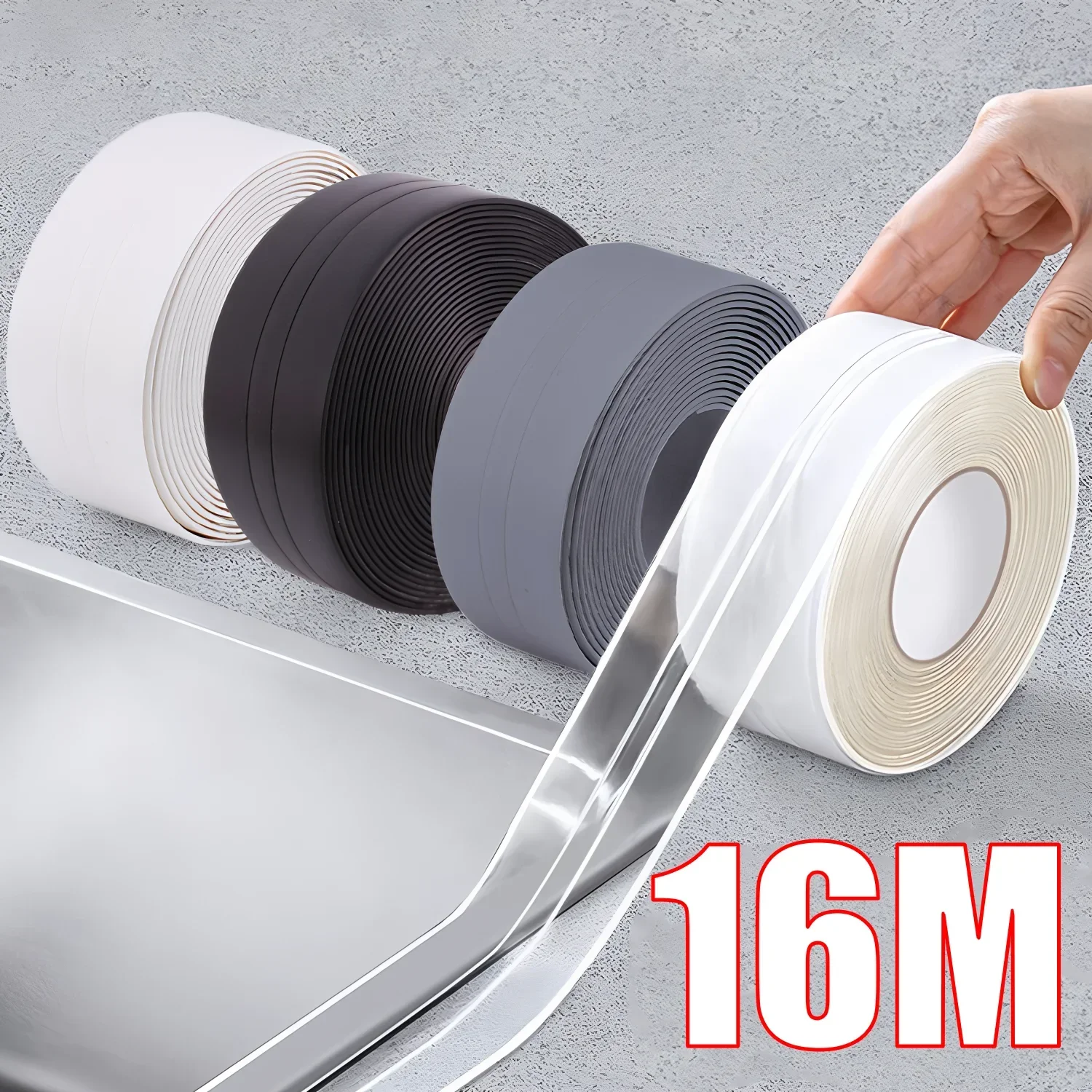 Commercial Kitchen Wall Panels - Waterproof Sealing Tape Strips PVC Self