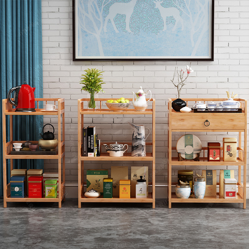 Bamboo and wood shelves, movab - Commercial Kitchen Ceiling review and price