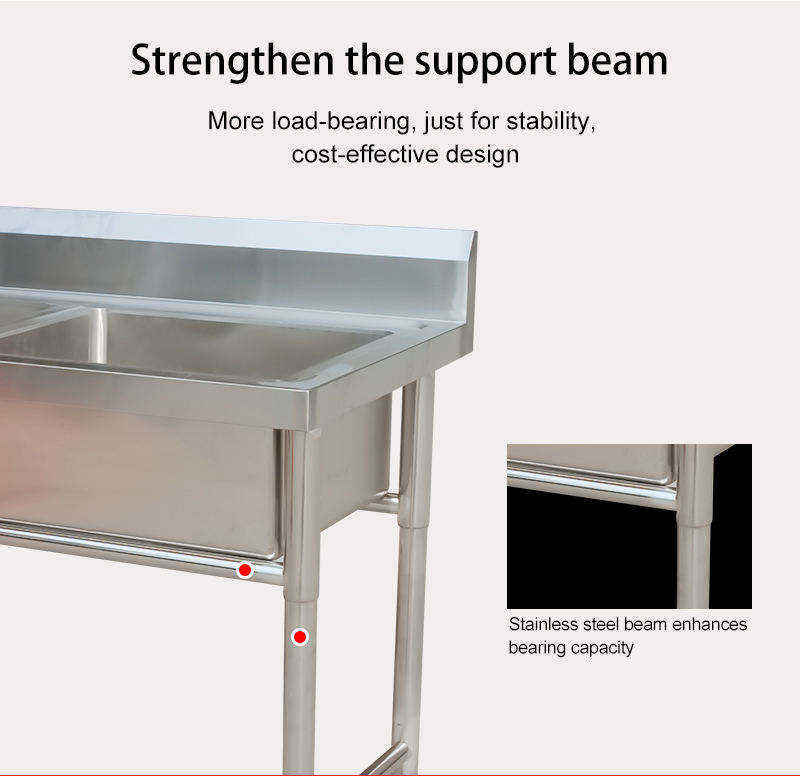 Singapore Hot Selling  Standar - Commercial Kitchen Sink review and price