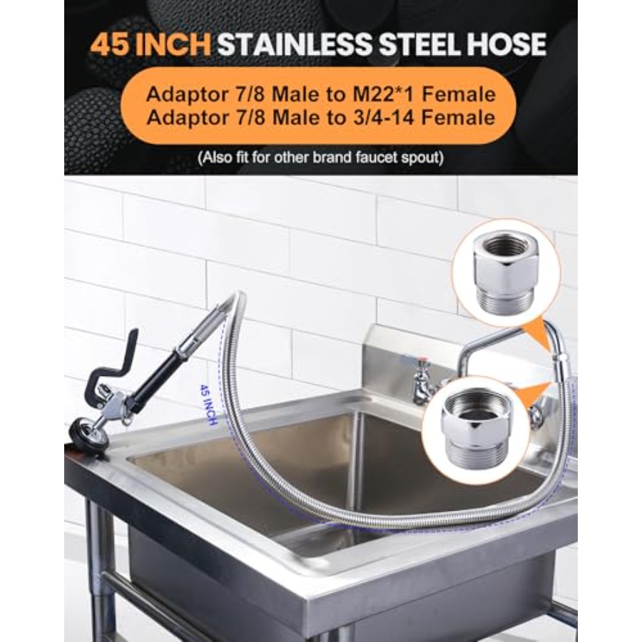 Commercial kitchen sink spraye - Commercial Kitchen Sink review and price
