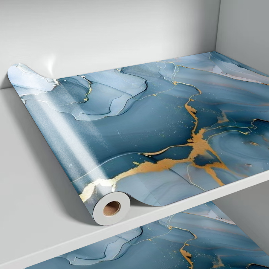 Blue Self-adhesive Wallpaper K - Commercial Kitchen Wall Panels review and price