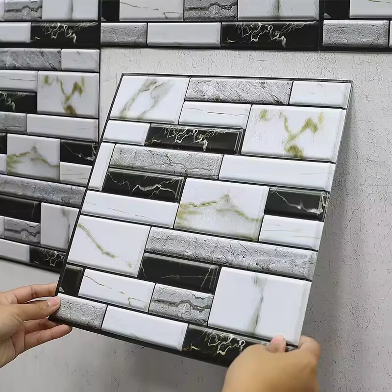5/10pcs Self Adhesive Tile Wal - Commercial Kitchen Wall Panels review and price