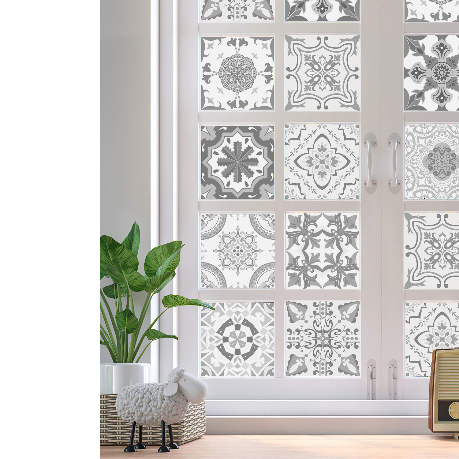 24 pieces of Mandala Retro Pat - Commercial Kitchen Wall Panels review and price
