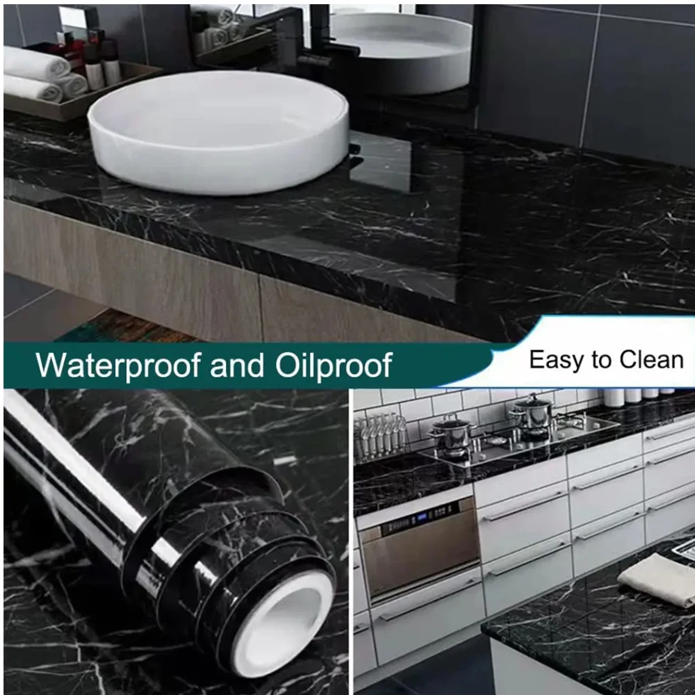Marble Vinyl Self Adhesive Wal - Commercial Kitchen Wall Panels review and price