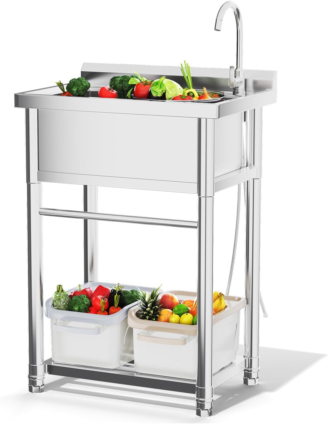 Stainless Steel Utility Sink,  - Commercial Kitchen Sink review and price