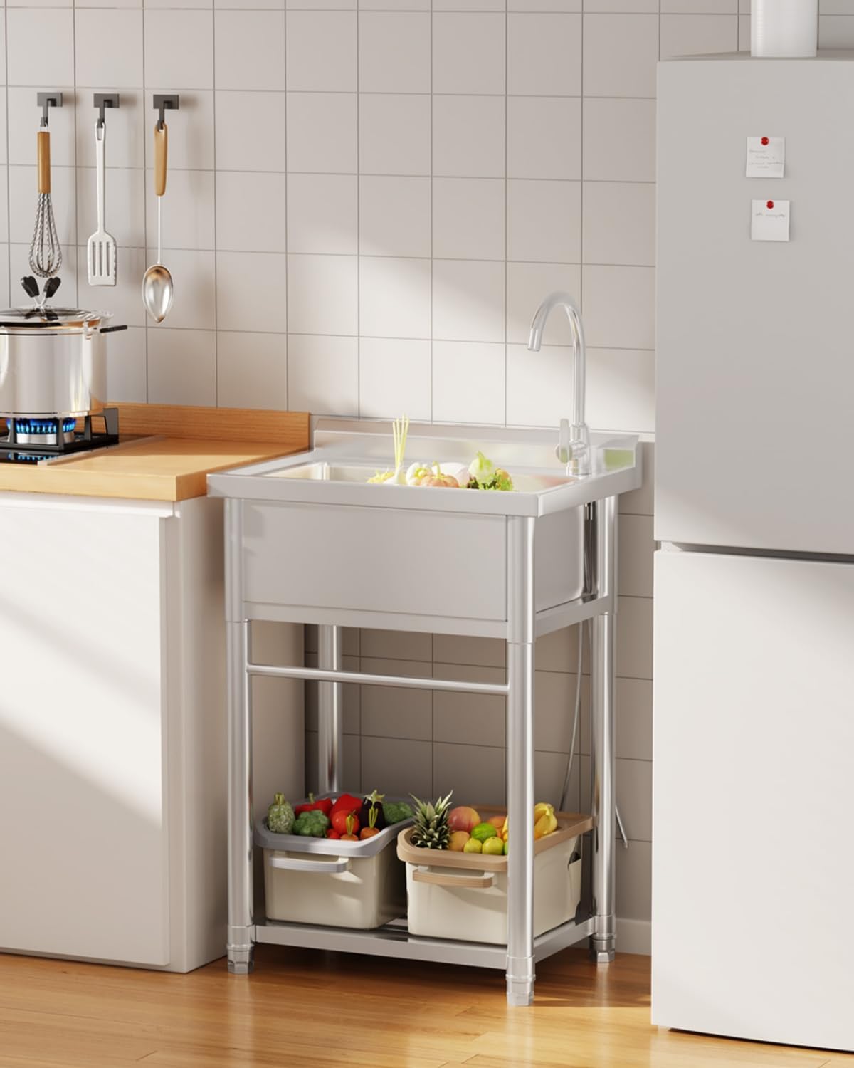 Stainless Steel Utility Sink,  - Commercial Kitchen Sink review and price