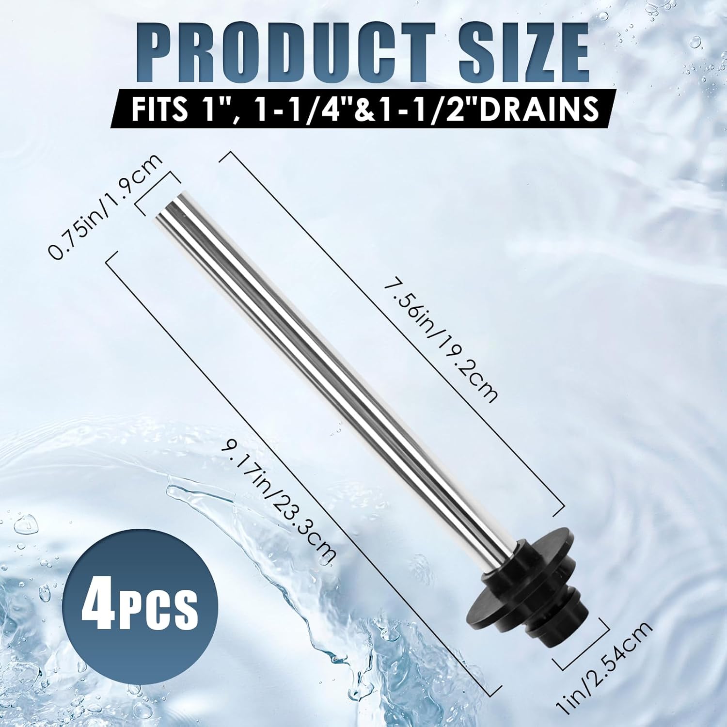 4 Pcs Universa Bar Sink Overfl - Commercial Kitchen Sink review and price