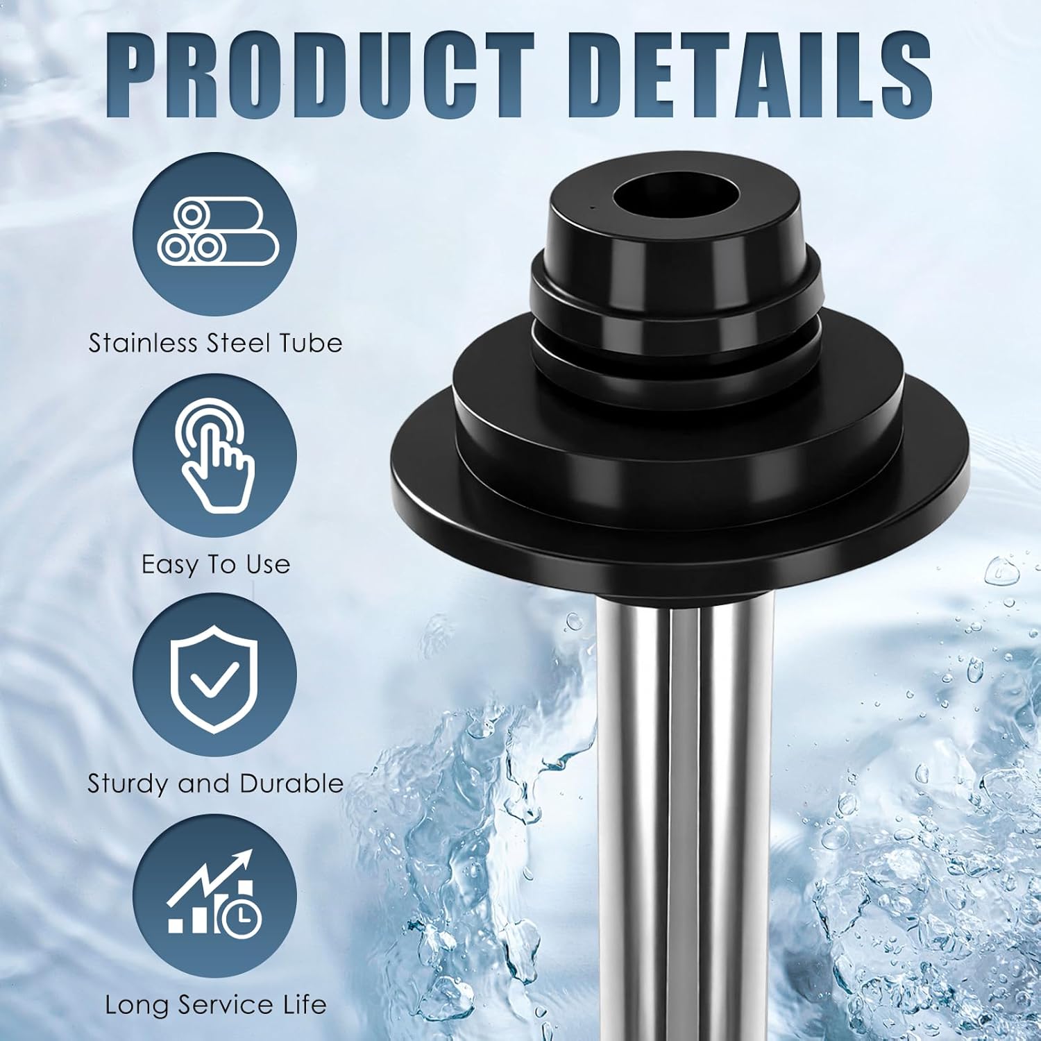 4 Pcs Universa Bar Sink Overfl - Commercial Kitchen Sink review and price