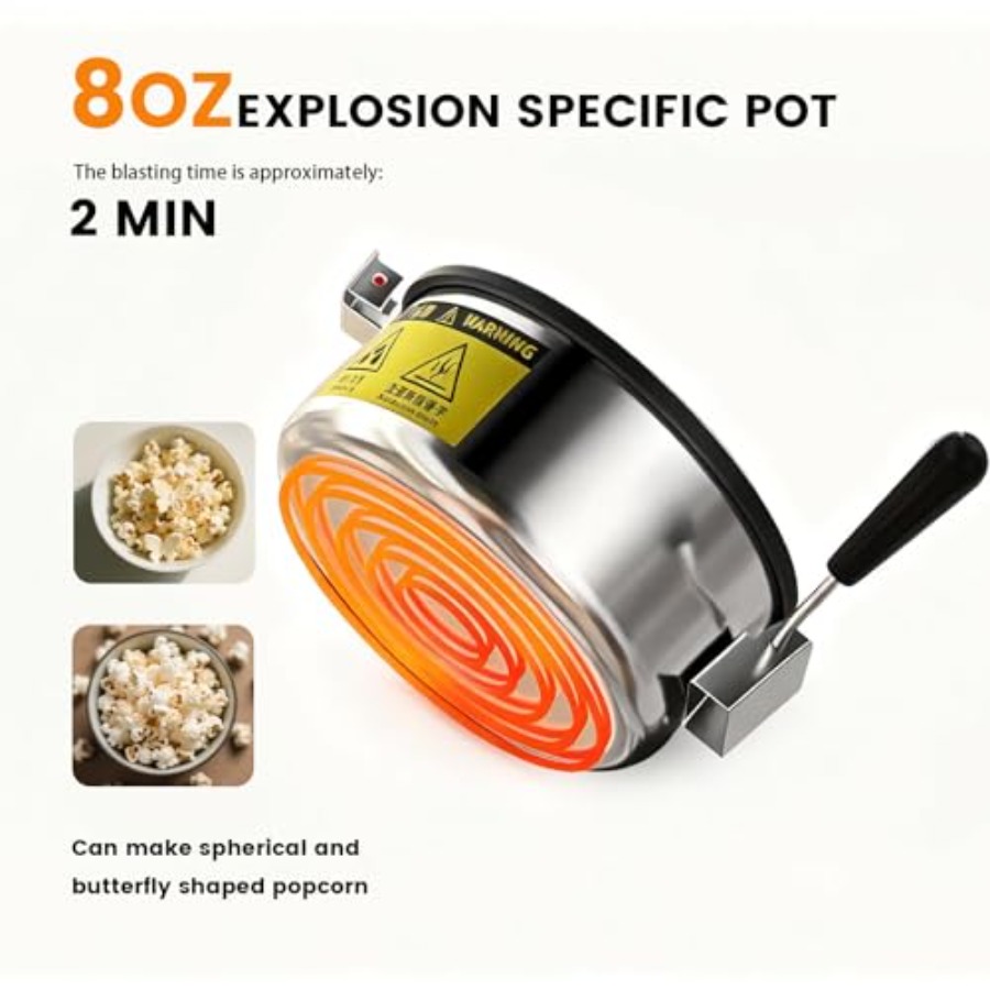 Commercial Popcorn Machine 8 O - Commercial Popcorn Machine review and price