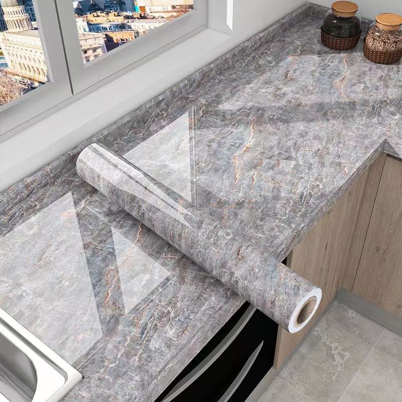 Marble Kitchen Oil-Proof Film  - Commercial Kitchen Wall Panels review and price