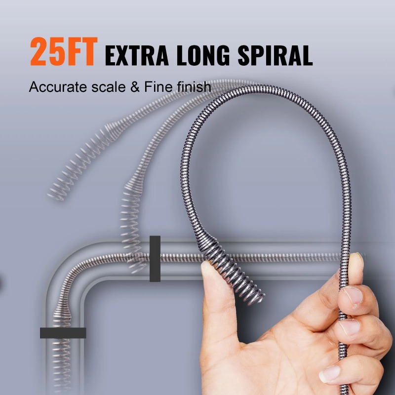 Drain Cleaner Machine 25FT Aut - Kitchen Cleaner Commercial review and price