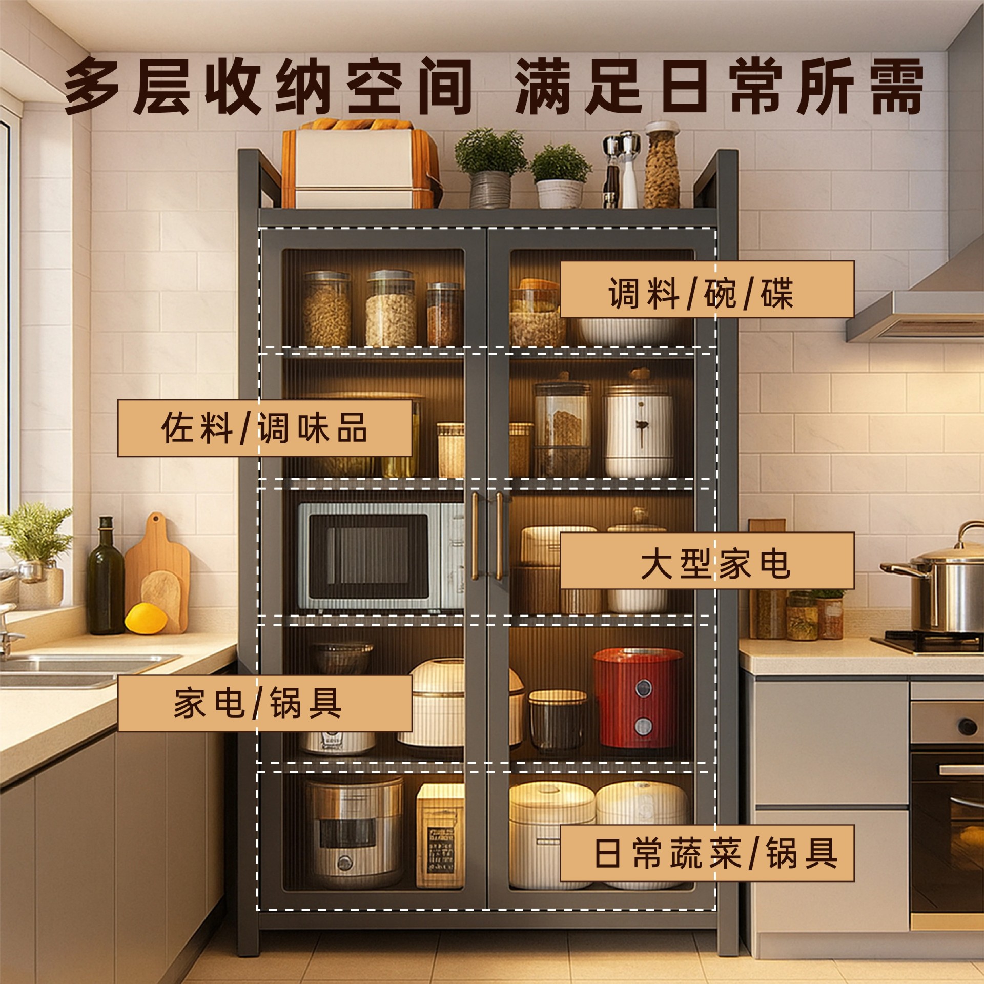 Kitchen multi-functional rack  - Commercial Kitchen Ceiling review and price