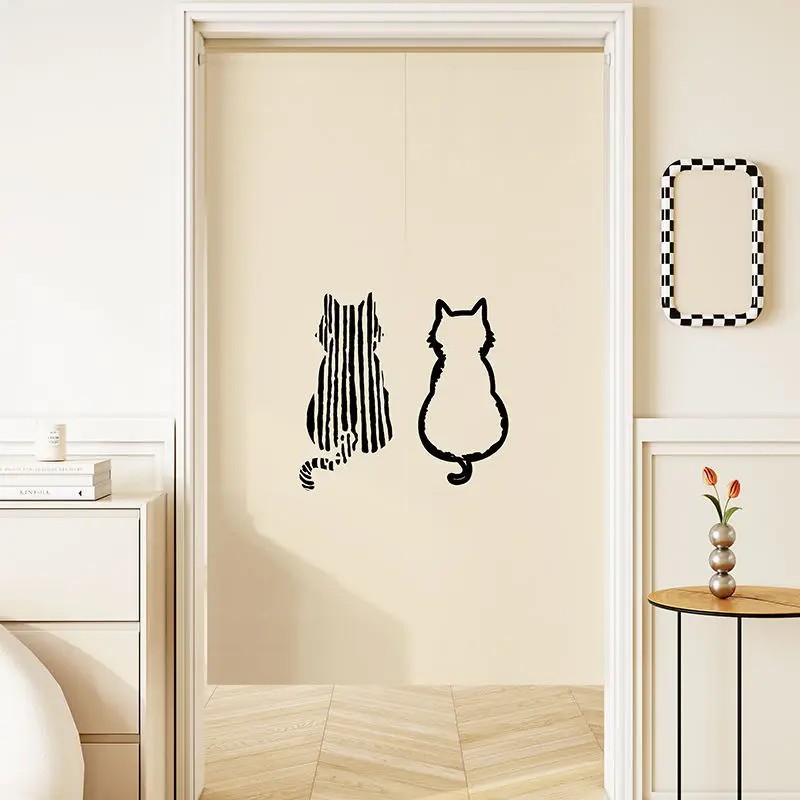 VIKAMA Minimal Line Cat Noren  - Commercial Kitchen Ceiling review and price