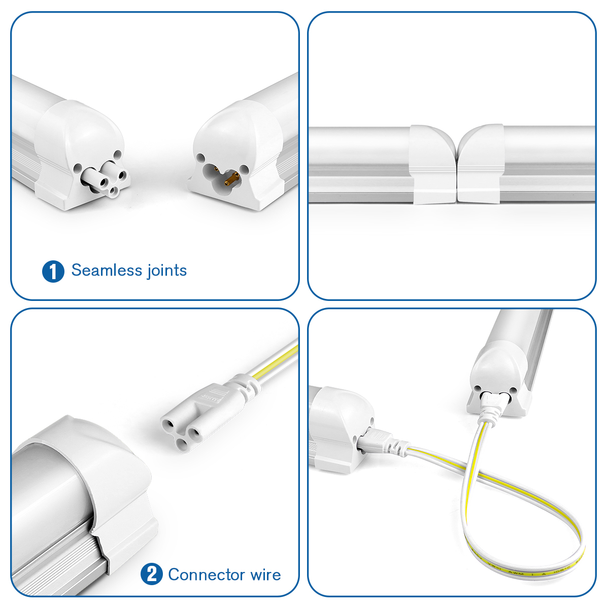 AC220V EU Plug T8 LED Tube Lig - Commercial Kitchen Ceiling review and price
