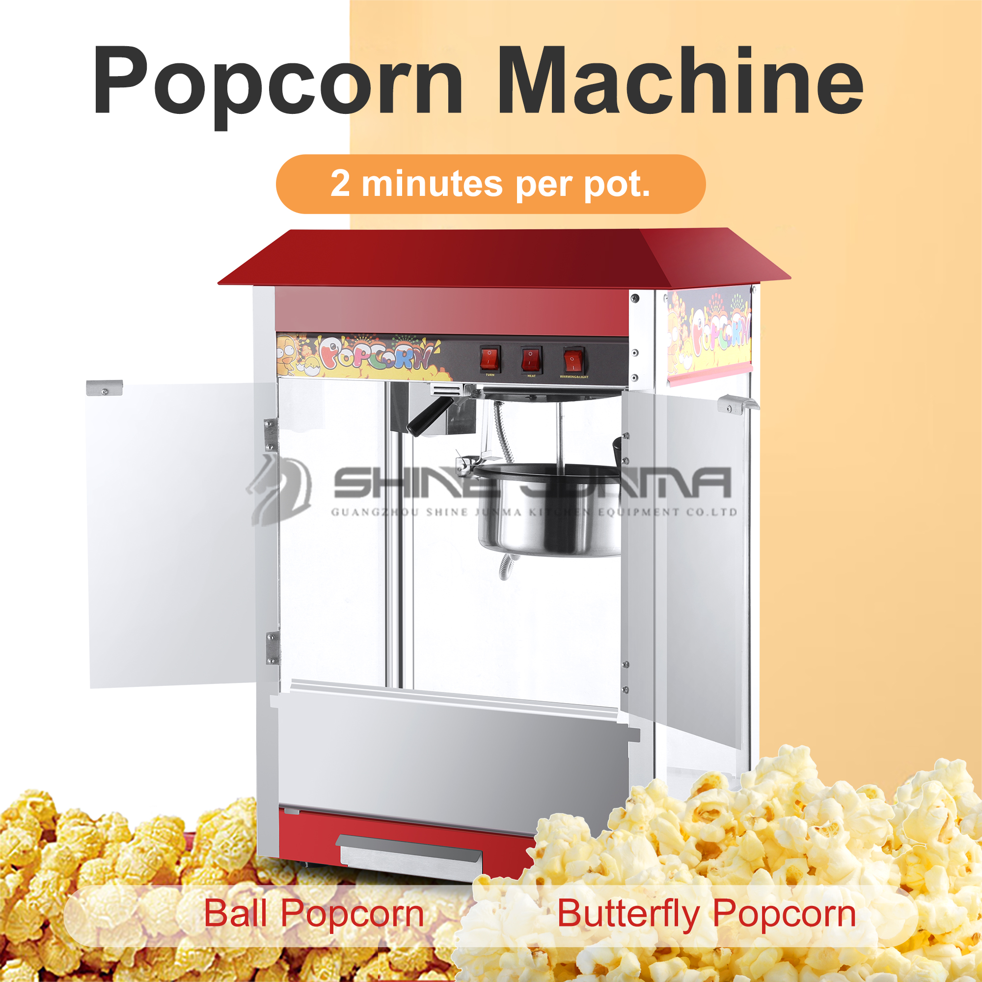 Red Roof Commercial Electric P - Commercial Popcorn Machine review and price