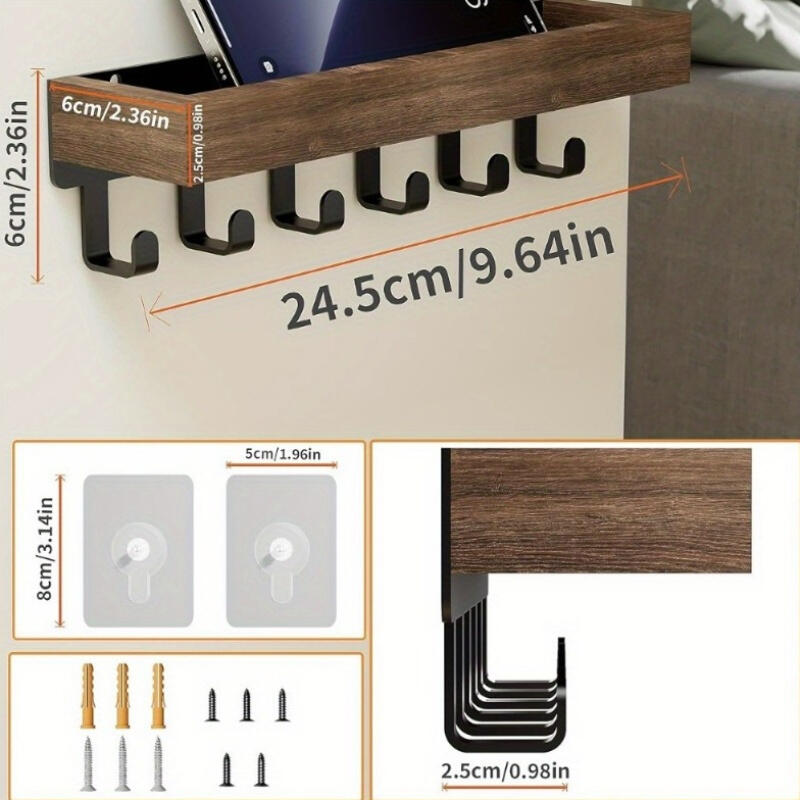 1Pack Modern Wooden Wall Mount - Commercial Kitchen Walls review and price