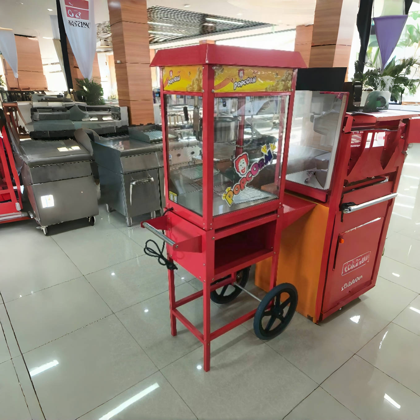 Commercial Popcorn Making Mach - Commercial Popcorn Machine review and price