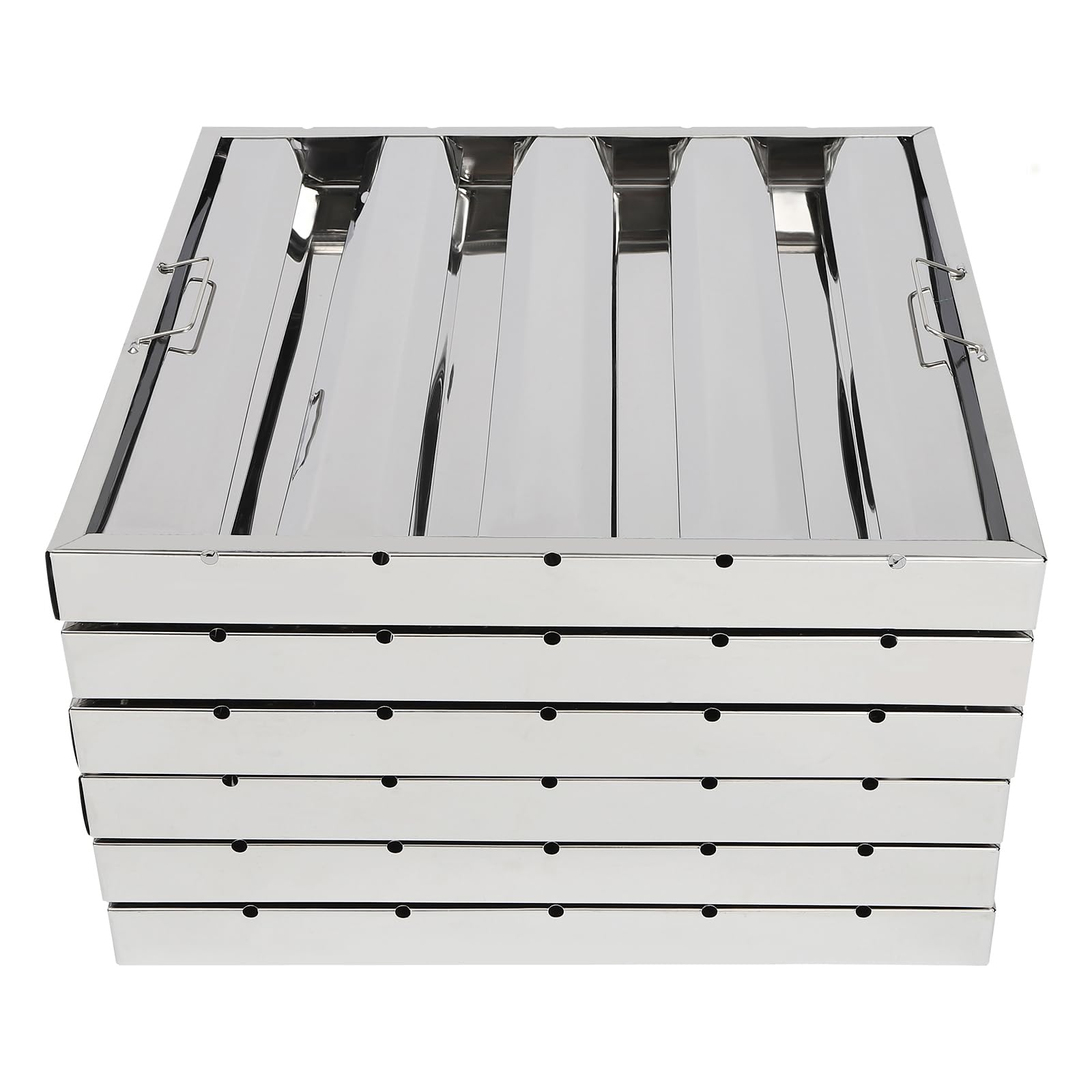 6 Pack Hood Filters, Stainless - Commercial Kitchen Exhaust Hood review and price