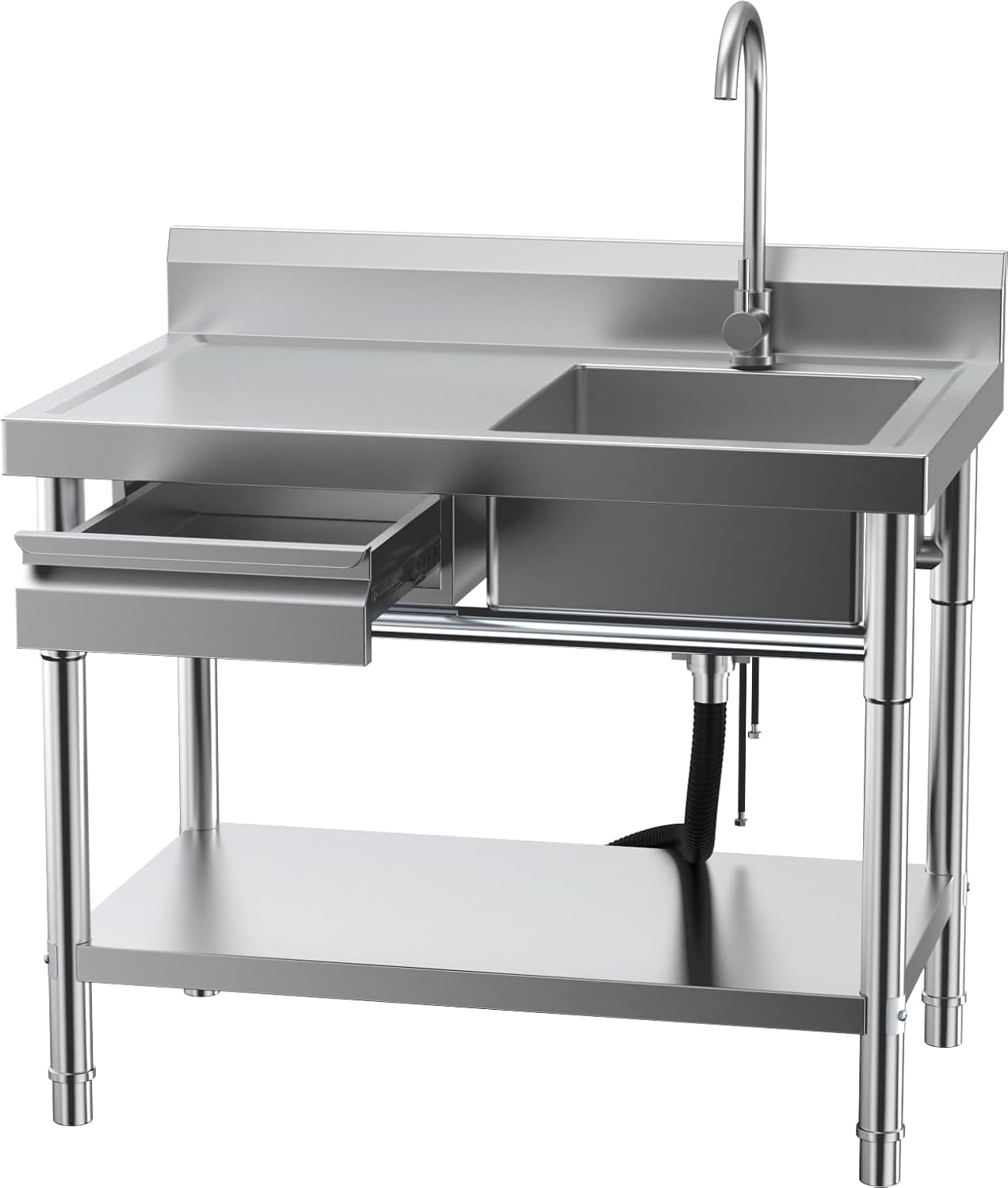 Stainless Steel Utility Sink,  - Commercial Kitchen Sink review and price