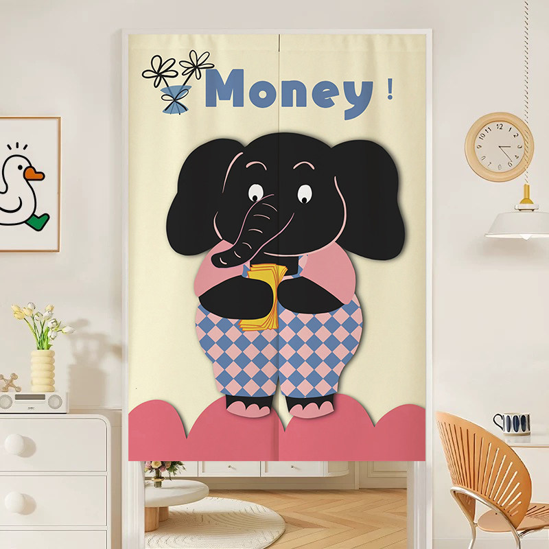 VIKAMA Cute Money Black Noren  - Commercial Kitchen Ceiling review and price