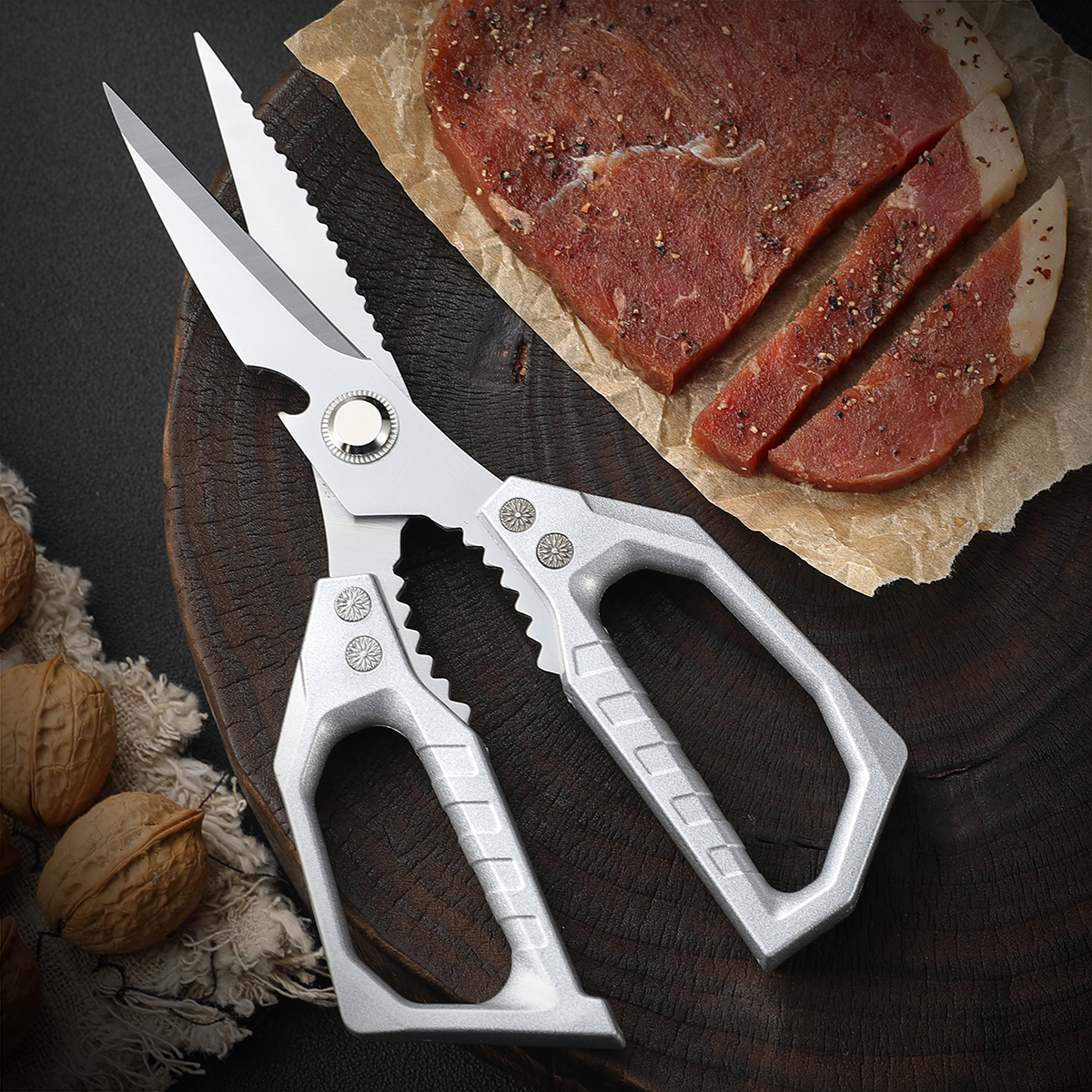Stainless Steel Kitchen Shears - Commercial Kitchen Equipment review and price