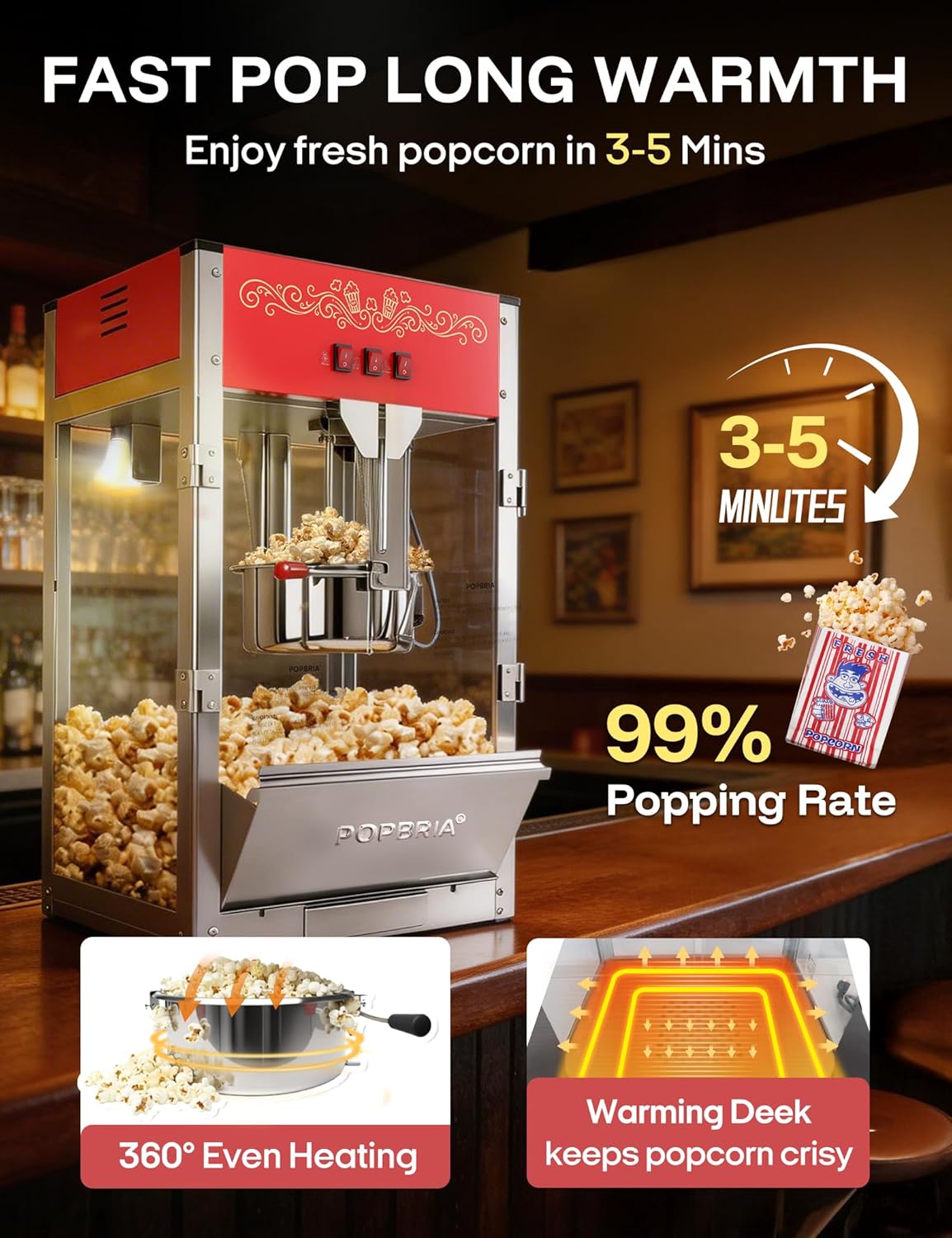 Commercial Popcorn Machine, Au - Commercial Popcorn Machine review and price